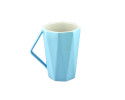 Faceted Pastel Mug - Blue