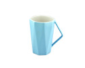 Faceted Pastel Mug - Blue