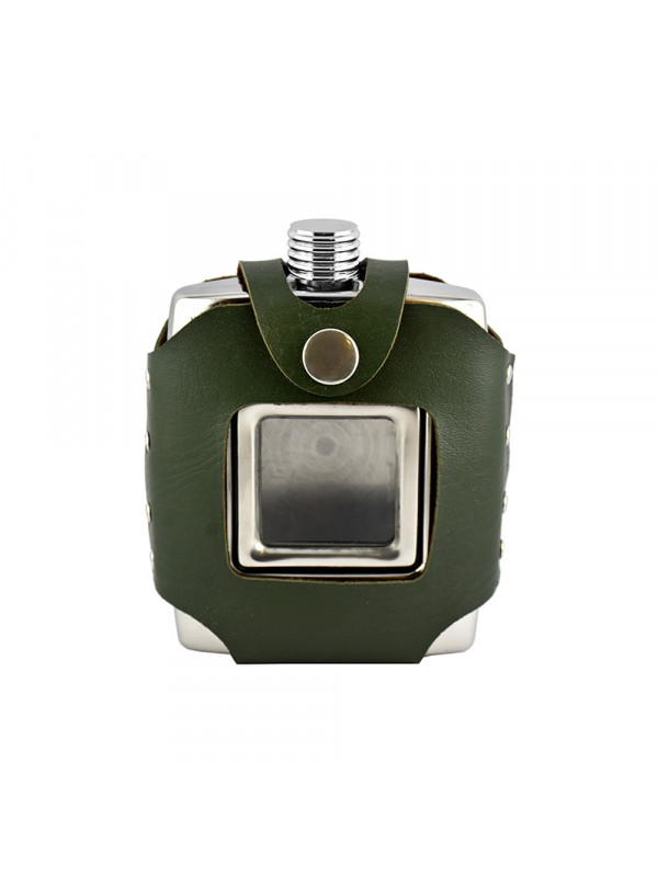 Hip Flask With Removable Pouch