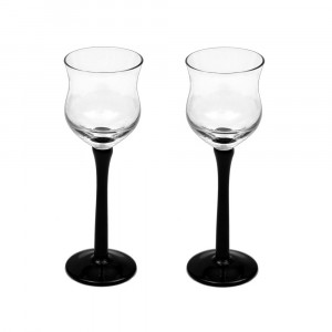 Fancy Glasses with colored stem