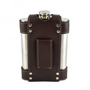 Hip Flask With Removable Pouch