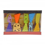 Colorful Cheese Knives - 5 pc Set