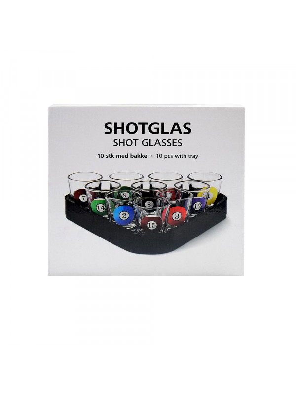 Pool Game Shot Glasses
