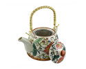 Porcelain Teapot With Cane Handle - 800 ml