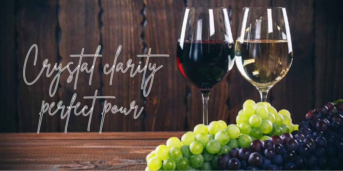 Premium Crystal Wine Glasses from Barworld India for True Wine Lovers